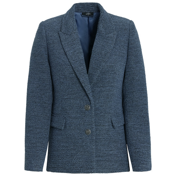 Damen Blazer in Bouclé-Optik