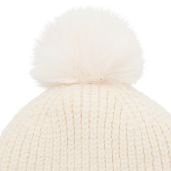 Mädchen Strickmütze mit Glitzer-Applikation