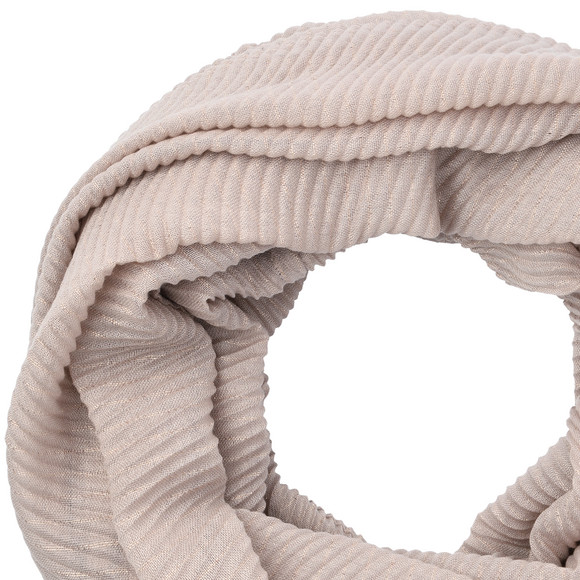 Damen Rundschal mit Effektgarn