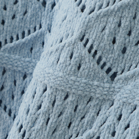 Meisjes gebreide trui met structuurpatroon