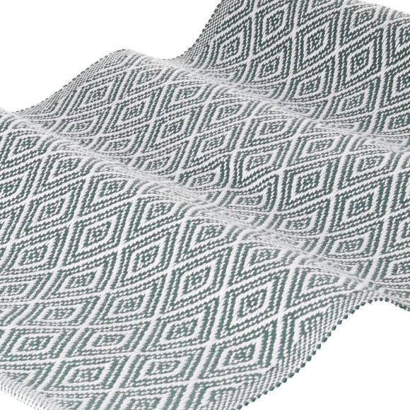 Tafelloper met ruitpatroon