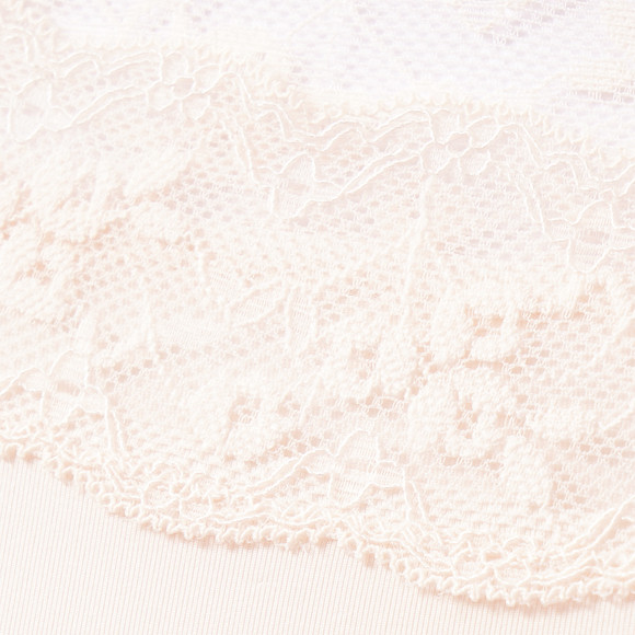 2 Damen Pantys mit Spitzenbund