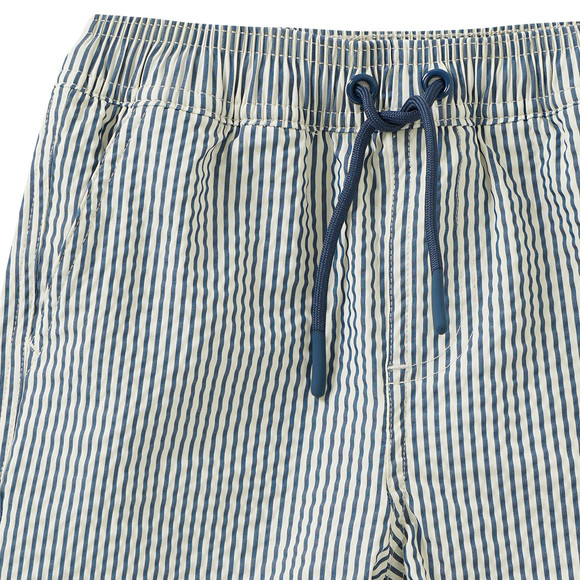 Jungen Badeshorts mit Seersucker-Streifen