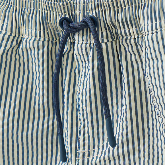Jungen Badeshorts mit Seersucker-Streifen
