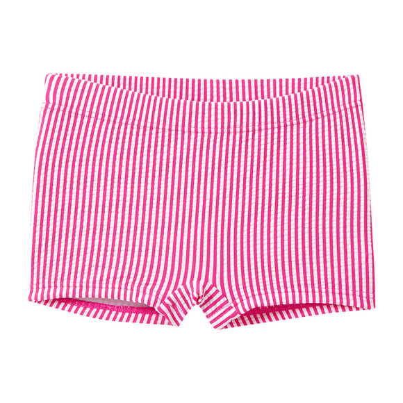 Mädchen Bikini mit Seersucker-Streifen