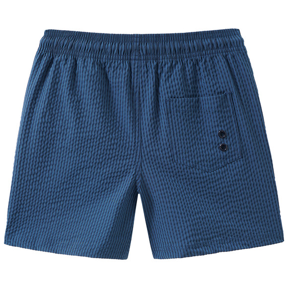 Jungen Badeshorts mit Seersucker-Streifen