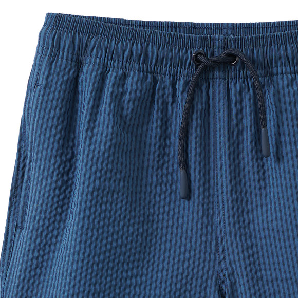 Jungen Badeshorts mit Seersucker-Streifen