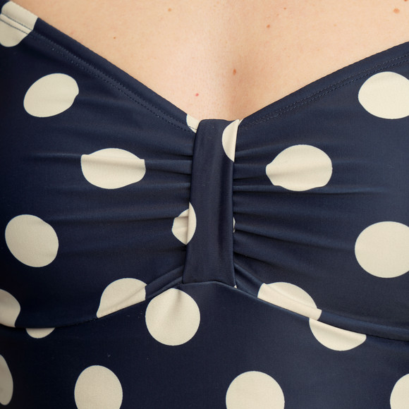 Damen Shape-Tankinioberteil mit Punkten