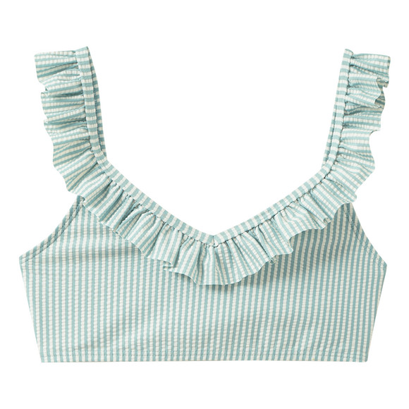 Mädchen Bikini in Seersucker-Qualität