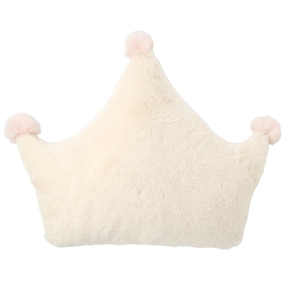 Großes Kissen in Kronenform