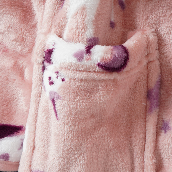 Badjassen in fleece voor meisjes