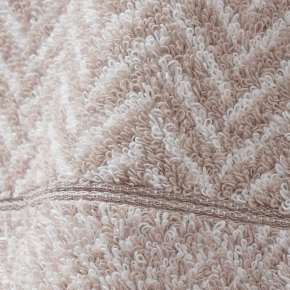 Handtuch mit Fischgrät-Muster