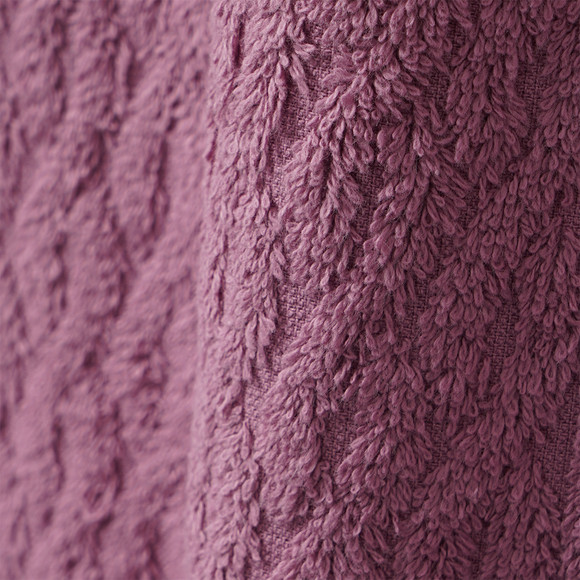 Handdoek met kabelpatroon