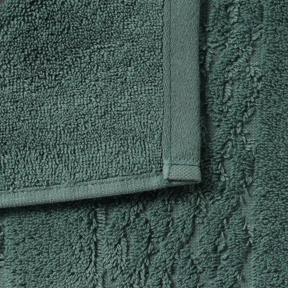 Duschtuch mit Zopfmuster