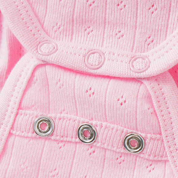 Newborn Wickelbody mit Lochmuster