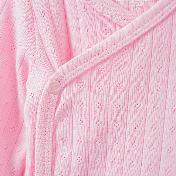 Newborn Wickelbody mit Lochmuster