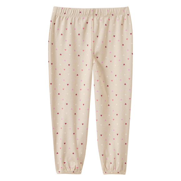 Baby-pyjama met hartjes allover