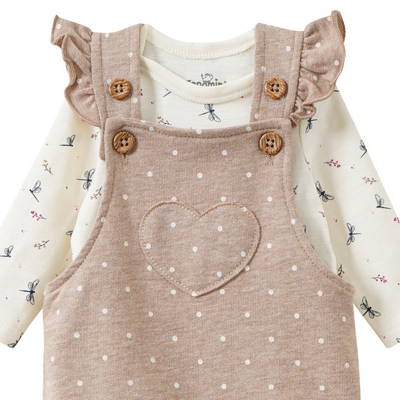 Newborn Strampler und Langarmbody