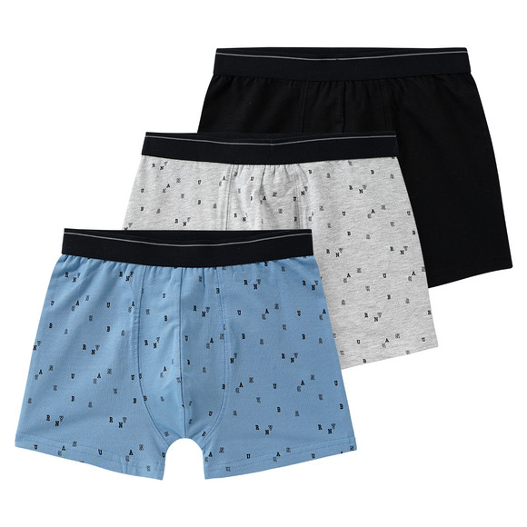 Set van 3 boxershorts voor jongens