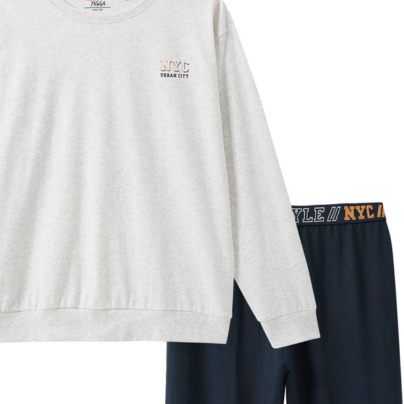 Jungen Schlafanzug mit Backprint