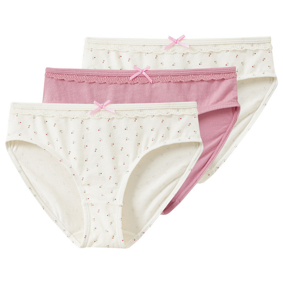 3 Mädchen Slips im Set