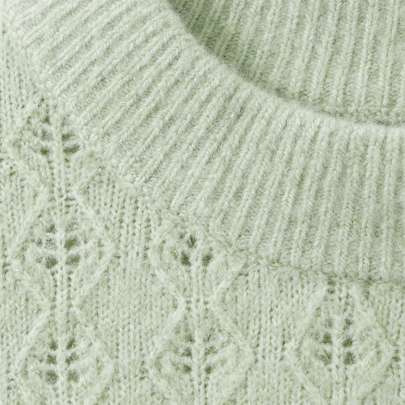 Mädchen Pullover mit Woll-Anteil