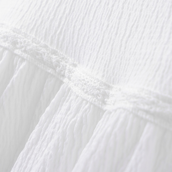 Meisjesblouse met kanten details