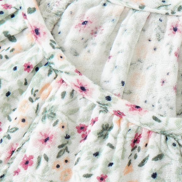 Mädchen Musselinbluse aus Bio-Baumwolle