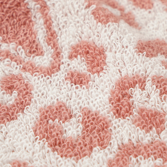 Washandje met hartjesprint