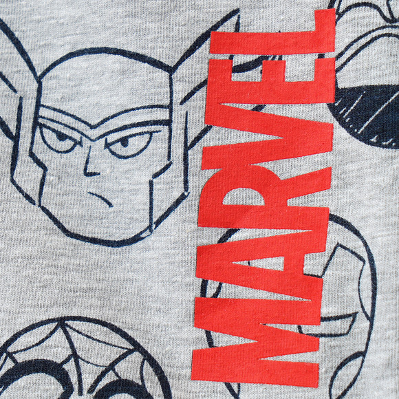 2 MARVEL Unterhemden mit Allover-Print