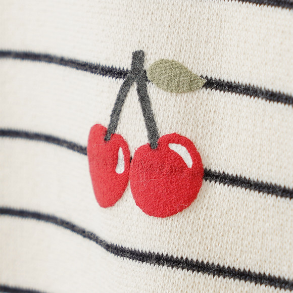 Mädchen Sweatshirt mit Allover-Print