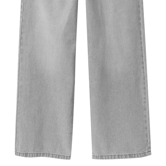 Mädchen Wide-Leg-Jeans mit Tunnelzug