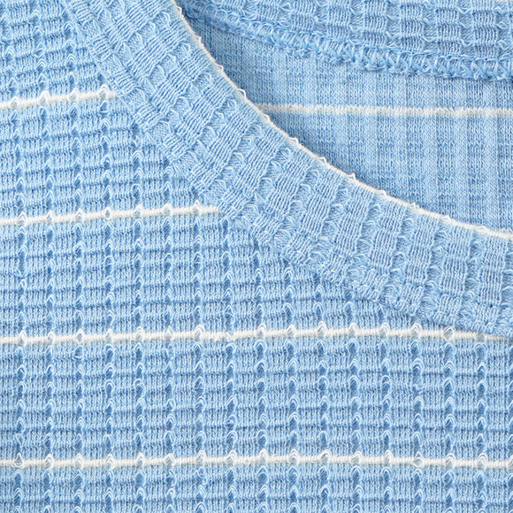 Mädchen Langarmshirt mit Struktur