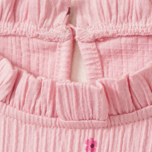 Mädchen Bluse mit Stehkragen