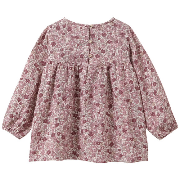 Baby Musselin-Bluse im Millefleur-Design