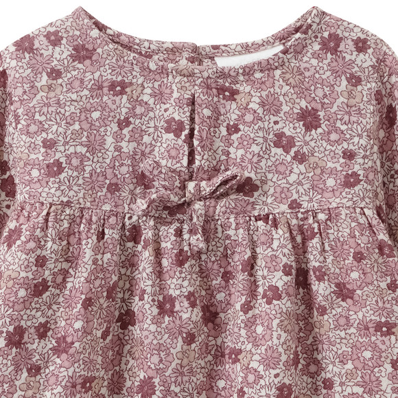 Baby Musselin-Bluse im Millefleur-Design