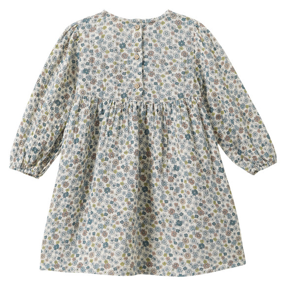 Baby Musselin-Kleid im Millefleur-Design
