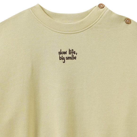 Baby Sweatshirt mit Schriftzug