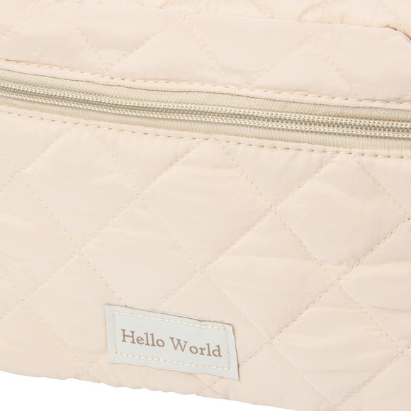 Damen Kosmetiktasche mit Rauten-Muster