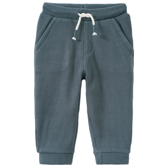2 Baby Jogginghosen aus Waffel-Piqué