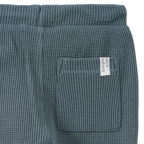2 Baby Jogginghosen aus Waffel-Piqué