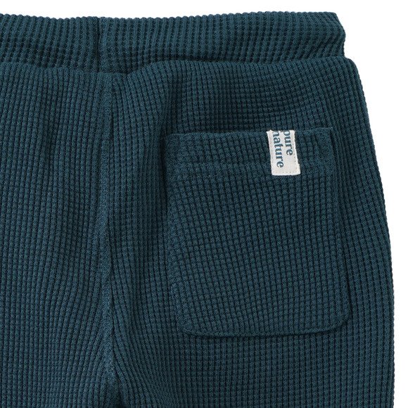 2 Baby Jogginghosen aus Waffel-Piqué