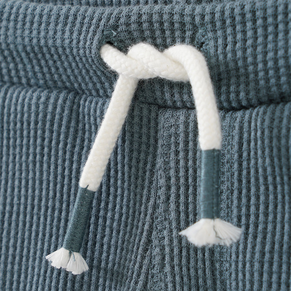 2 Baby Jogginghosen aus Waffel-Piqué