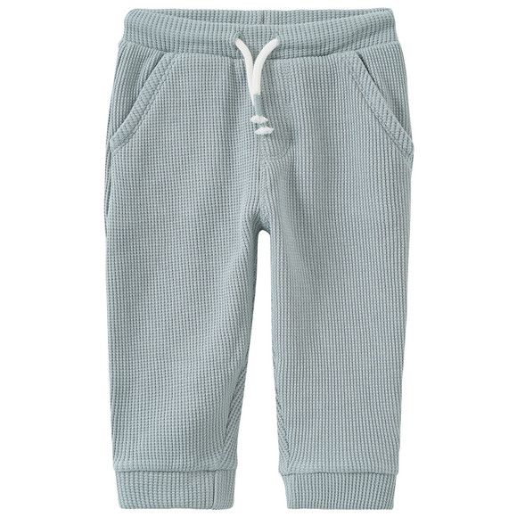 2 Baby Jogginghosen aus Waffel-Piqué