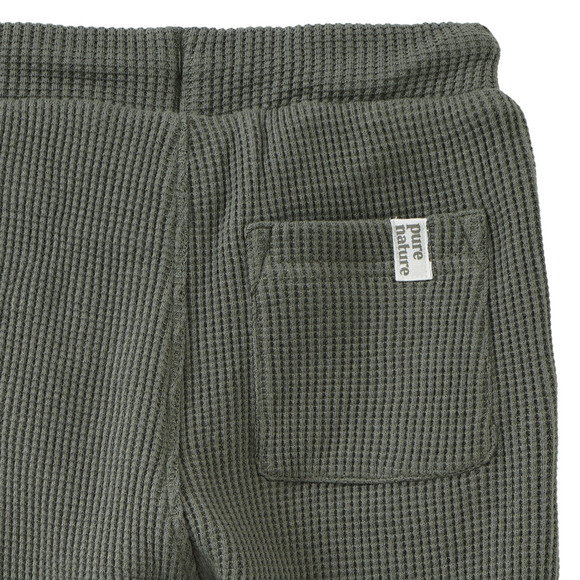 2 Baby Jogginghosen aus Waffel-Piqué
