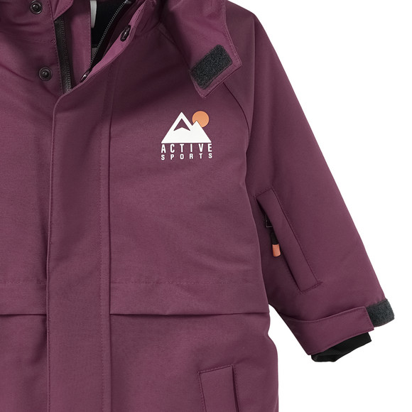 Baby-sneeuwpak in effen kleuren