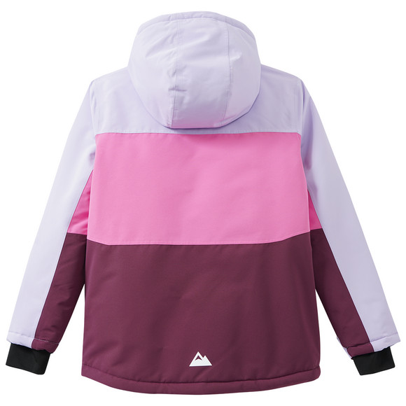Sneeuwjas voor meisjes met colour blocking