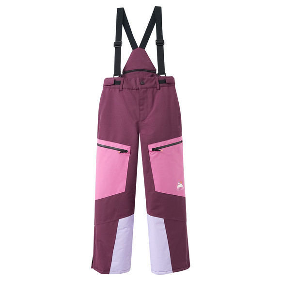 Sneeuwbroek voor meisjes met colour blocking