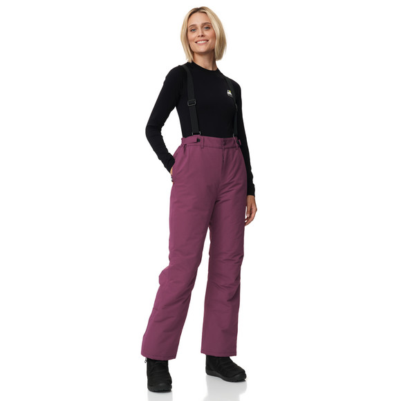 Sneeuwbroek voor dames in effen kleur