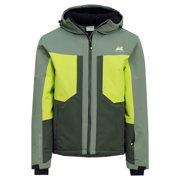 Sneeuwjas voor heren met colour blocking